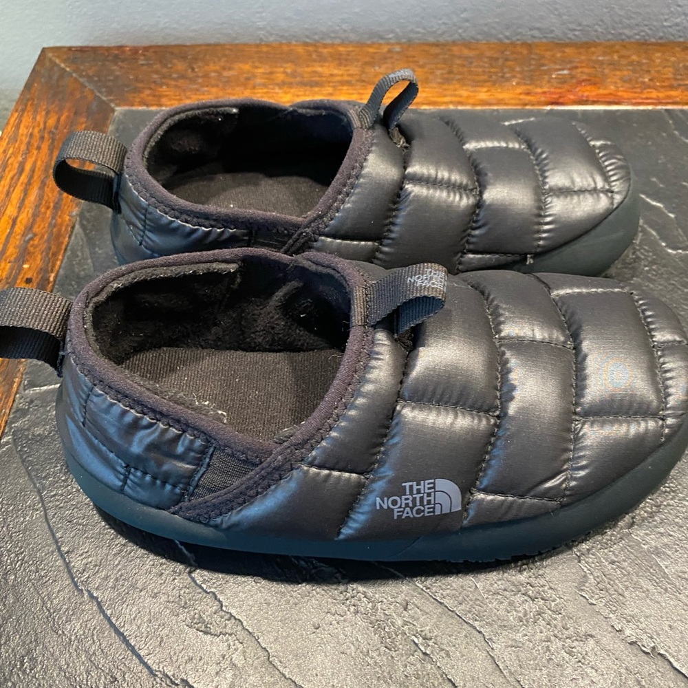 The North Face ThermoBall Traction Mules, youth size 3